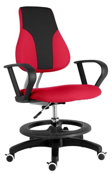 Dětská rostoucí židle ERGODO KIDS Barva: červeno-šedá