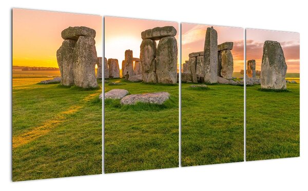 Moderní obraz - Stonehenge (160x80cm)