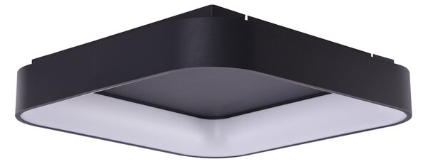 Solvent S SMART přisazené svítidlo LED 32W 2680lm 3000-6000K 45cm hranaté IP20, černé + ovladač