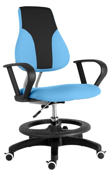 Dětská rostoucí židle ERGODO KIDS Barva: světle modro-černá