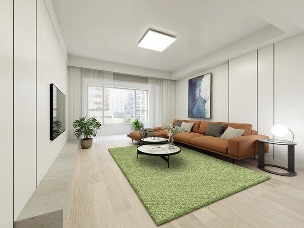 Ayyildiz Kusový koberec Life Shaggy 1500 green - 80x150 cm