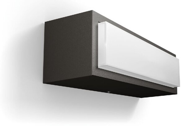 Stratosphere UltraEfficient venkovní nástěnné LED svítidlo 3,8W 800lm 4000K IP44, antracitové