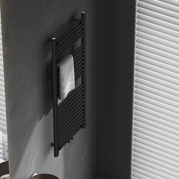 BPS-koupelny Koupelnový radiátor GAMA BL 2 50x120 cm, černý
