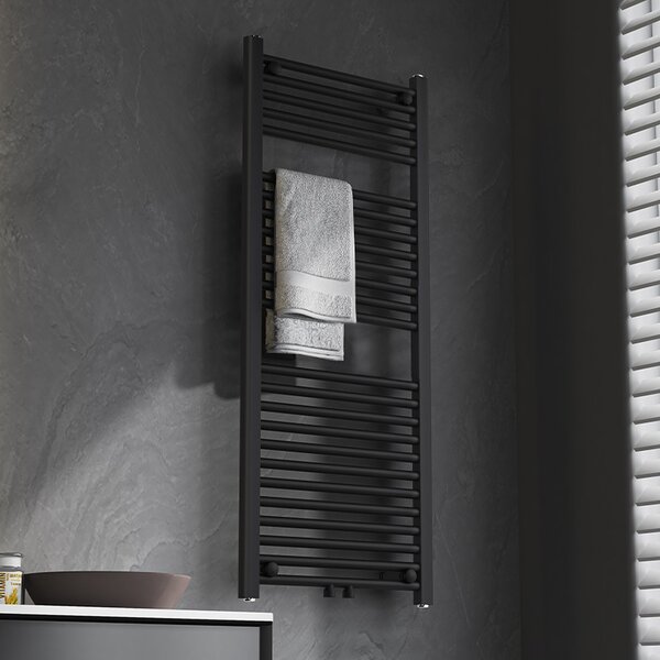 BPS-koupelny Koupelnový radiátor GAMA BL 2 50x120 cm, černý