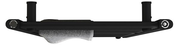 BPS-koupelny Koupelnový radiátor GAMA BL 2 50x120 cm, černý