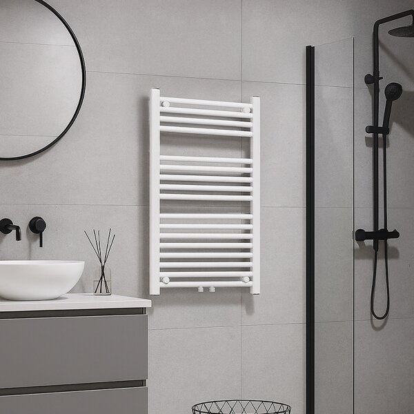 BPS-koupelny Koupelnový radiátor CORSO WH 2 50x90 cm, bílý