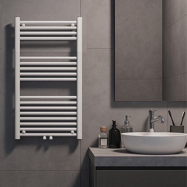 BPS-koupelny Koupelnový radiátor CORSO WH 2 50x90 cm, bílý