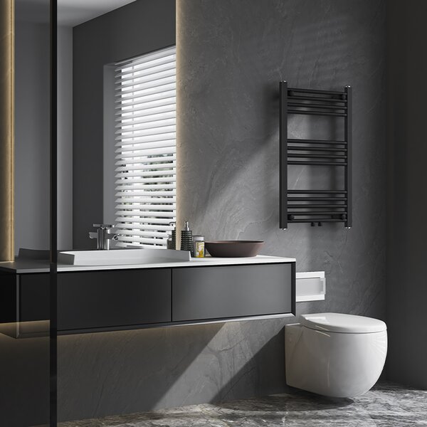 BPS-koupelny Koupelnový radiátor CORSO BL 3 50x80 cm, černý