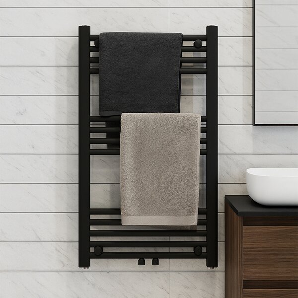 BPS-koupelny Koupelnový radiátor CORSO BL 3 50x80 cm, černý