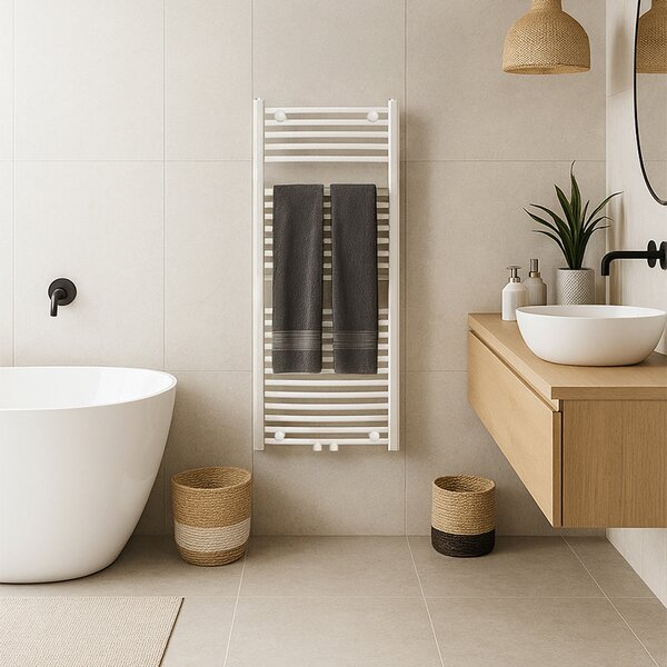 BPS-koupelny Koupelnový radiátor CORSO WH 4 50x120 cm, bílý