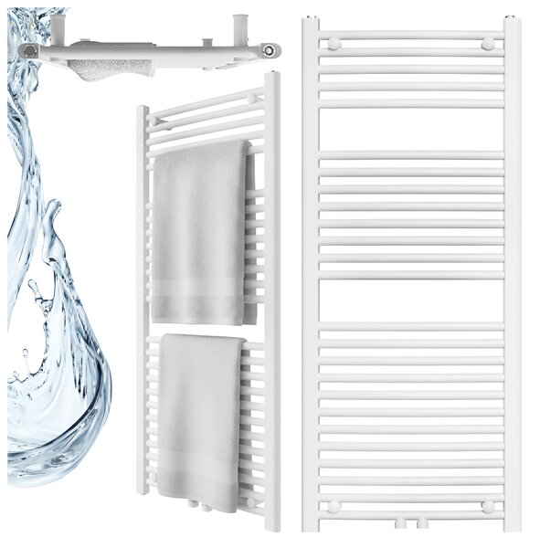 BPS-koupelny Koupelnový radiátor CORSO WH 4 50x120 cm, bílý