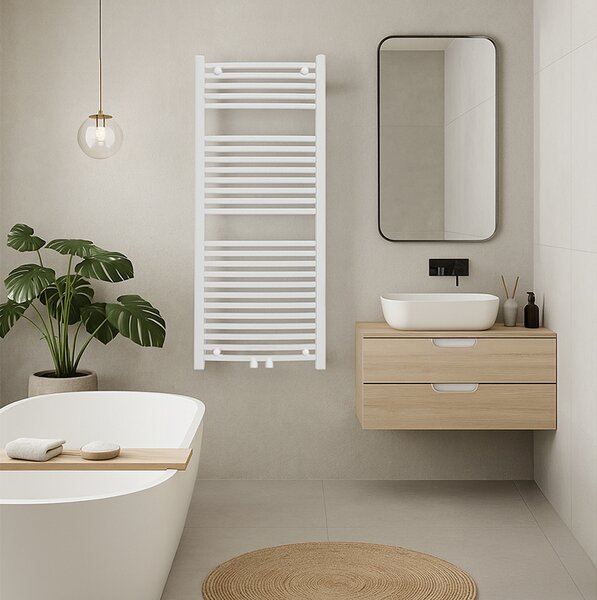 BPS-koupelny Koupelnový radiátor CORSO WH 4 50x120 cm, bílý