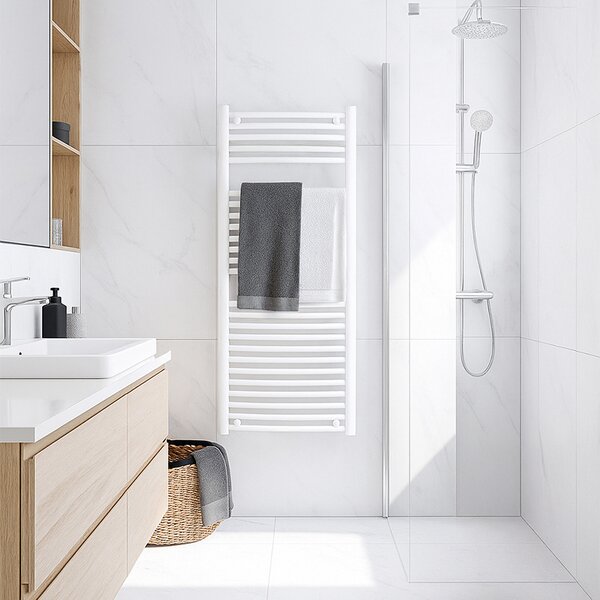 BPS-koupelny Koupelnový radiátor CORSO WH 4 50x120 cm, bílý