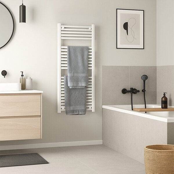 BPS-koupelny Koupelnový radiátor CORSO WH 4 50x120 cm, bílý