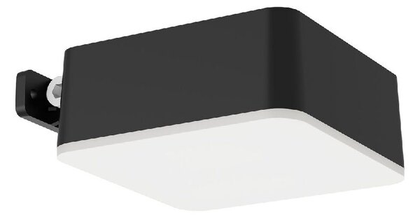 Vynce solární venkovní nástěnné LED svítidlo 1,5W 200lm 2700K IP44, černé SKL000455205