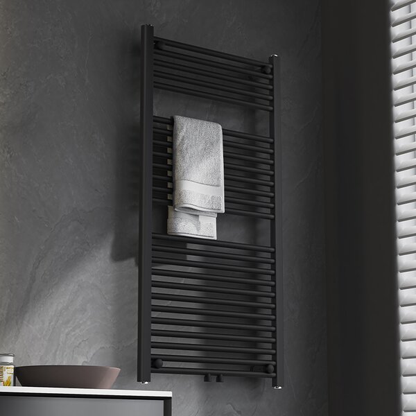 BPS-koupelny Koupelnový radiátor CORSO BL 1 60x120 cm, černý