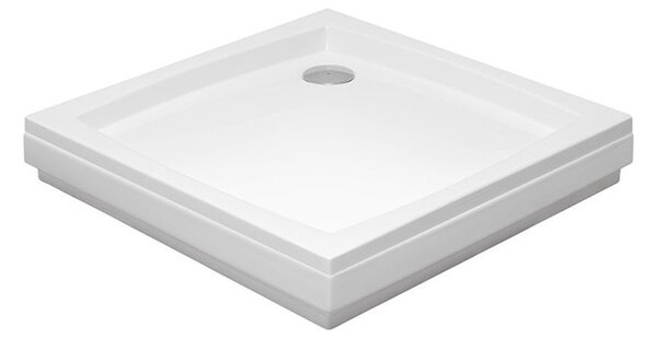 Krycí panel k akrylátové sprchové vaničce - čtverec Polimat Patio 2 80x80x5 KP 13 (80x80x13 cm)