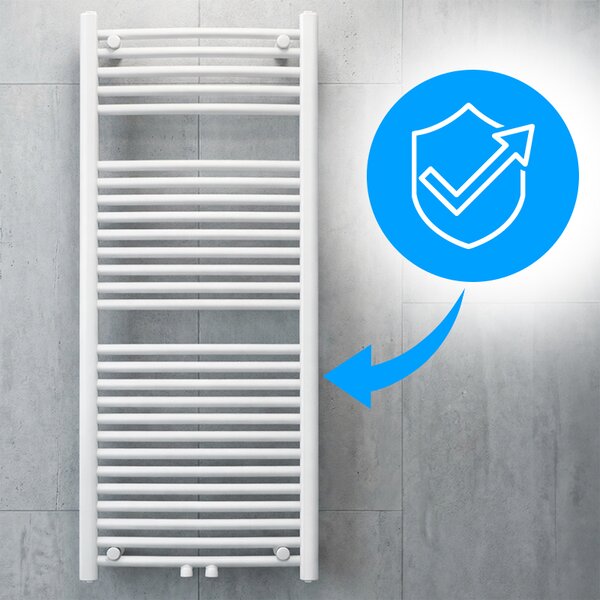BPS-koupelny Koupelnový radiátor GAMA WH 2 50x120 cm, bílý