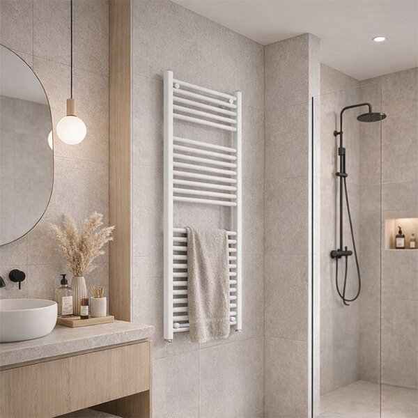 BPS-koupelny Koupelnový radiátor GAMA WH 2 50x120 cm, bílý