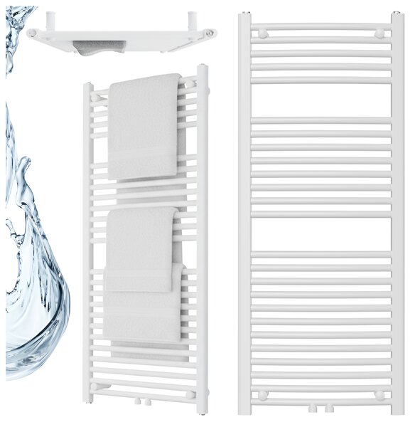 BPS-koupelny Koupelnový radiátor GAMA WH 2 50x120 cm, bílý