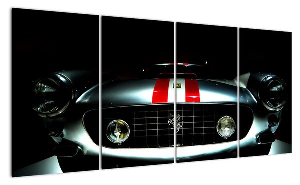 Obraz přední masky automobilu (160x80cm)