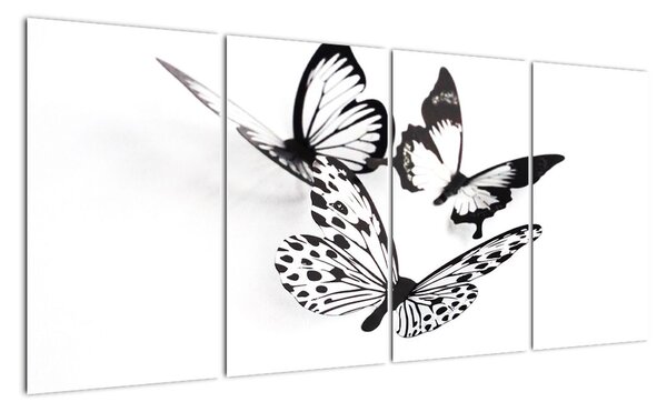 Obraz motýlů (160x80cm)
