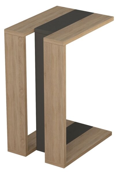 Kalune Design Odkládací stolek Muju hnědý