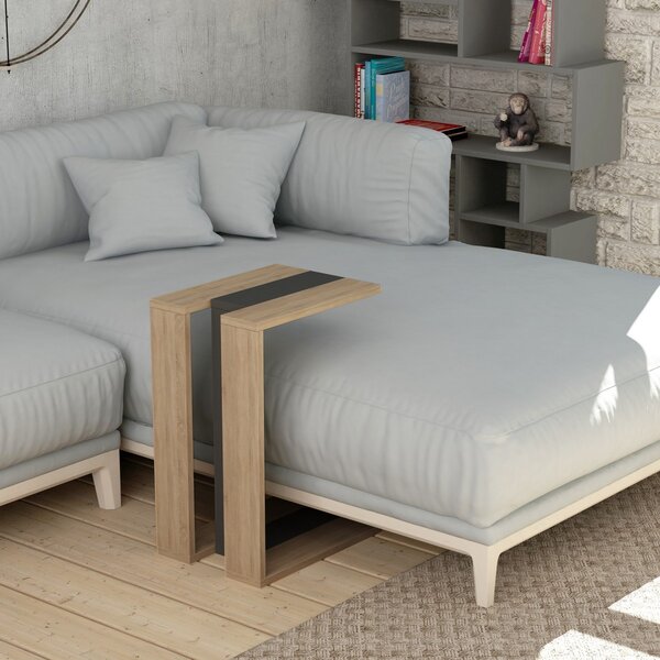 Kalune Design Odkládací stolek Muju dub sonoma/antracit