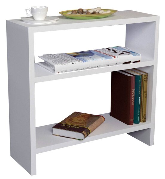 Kalune Design Odkládací stolek Silvanus bílý