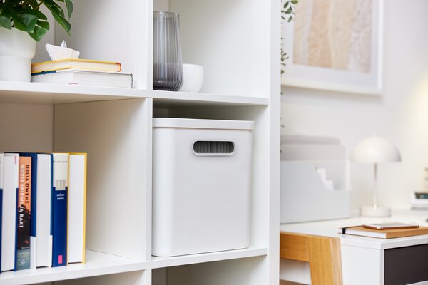 Rotho Sestava – Organizér na poštu + Archivační box - myPAPER bílá