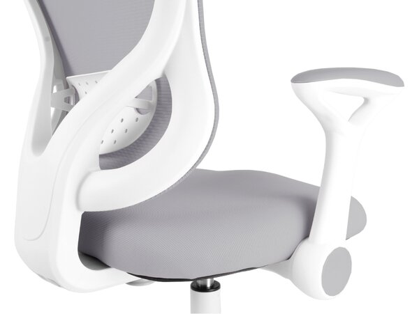 Dětská rostoucí židle Neoseat JUNI 007 — látka, pratelný potah, šedá