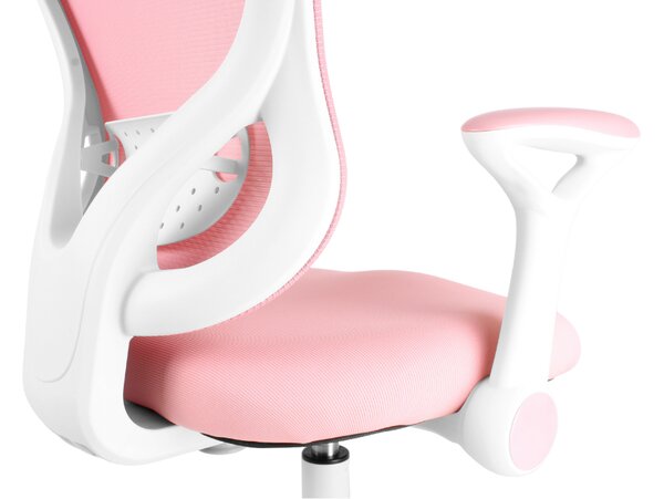 Dětská rostoucí židle Neoseat JUNI 007 — látka, pratelný potah, růžová
