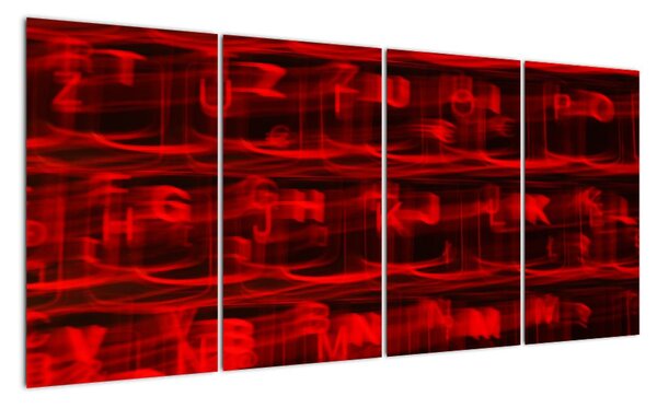Abstraktní obraz (160x80cm)