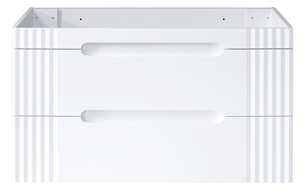Comad Koupelnová skříňka Fiji Lava se zápustným umyvadlem 120 cm dub coast evoke/bílá
