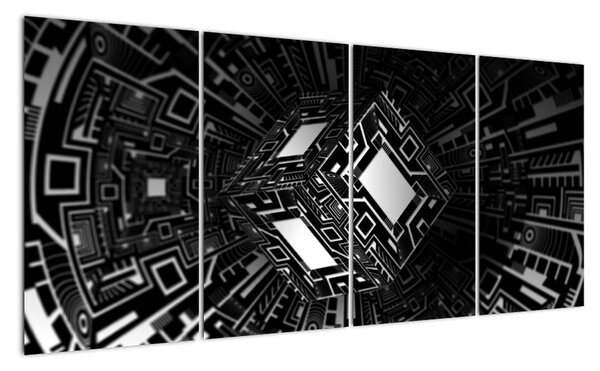Abstraktní obraz (160x80cm)
