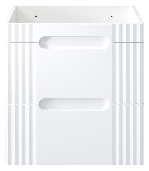 Comad Koupelnová skříňka Fiji Lava se zápustným umyvadlem 60 cm bílá/dub coast evoke