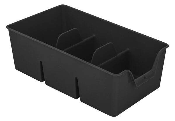 ALTOM Organizér na koření v sáčcích, zásobník, BEN3 - černá, 20x14x8