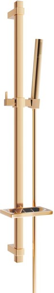 MEXEN - DQ70 posuvný sprchový set, růžové zlato 785704581-60