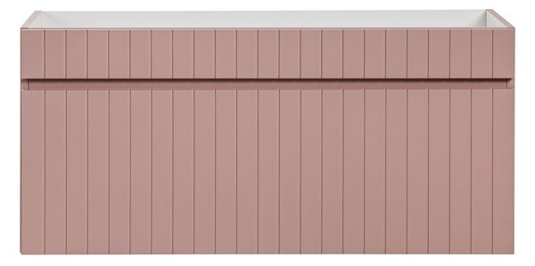 Comad Závěsná skříňka pod umyvadlo Iconic 100 cm růže