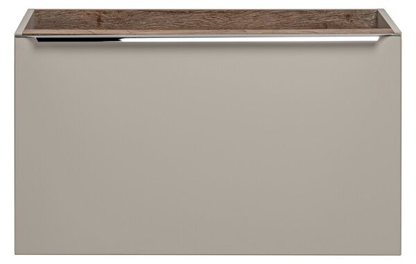 Comad Závěsná skříňka pod umyvadlo SantaFe s deskou 160 cm taupe/dub santa fe vintage