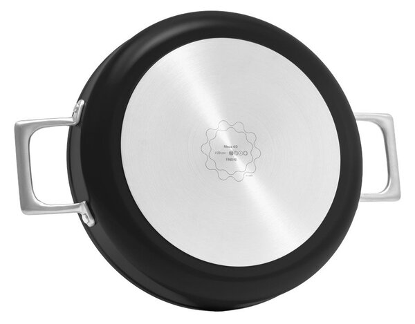 Pánev s poklicí/s keramickým povrchem ø 28 cm Meda 4.0 – FABINI