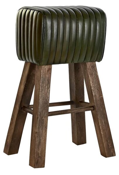 Stolička DKD Home Decor Dřevo, Kůže (41 x 30 x 79 cm)