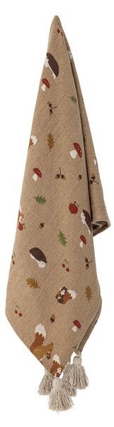 Hnědá dětská deka 130x160 cm Fall – Bloomingville Mini