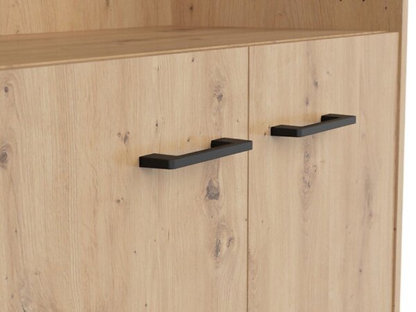 SPACE OFFICE regál REG2D/120, dub artisan