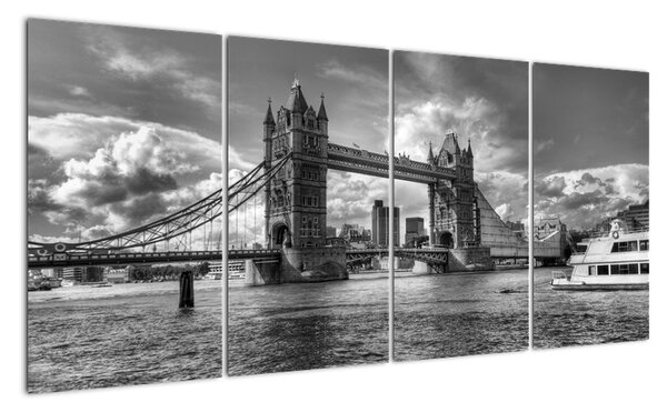Tower Bridge - moderní obrazy (160x80cm)