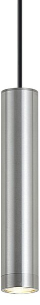 Designové závěsné svítidlo Gunmetal GU10 50mm IP44 - Tuba