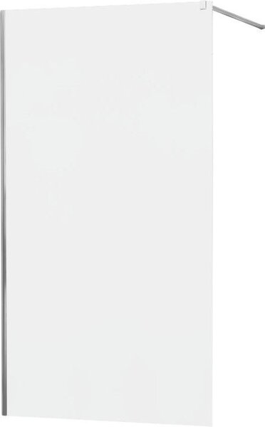 MEXEN - KIOTO Sprchová zástěna WALK-IN 70x200 cm 8 mm, chrom, matné sklo 800-070-101-01-30