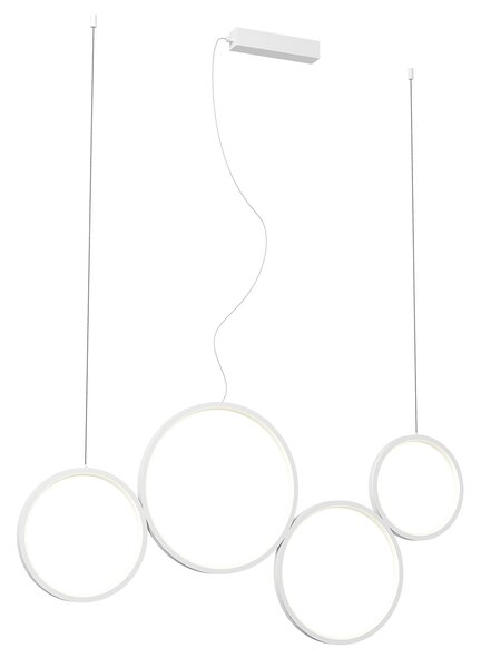 Smarter Závěsné LED interiérové svítidlo Athena, d.100cm Barva: Černá
