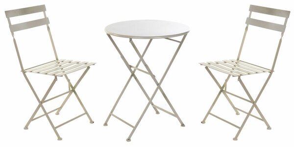 Stůl se 2 židlemi DKD Home Decor 80 cm 60 x 60 x 70 cm