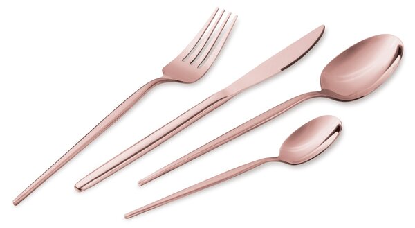 Sada příborů 24 ks Rosegold Metallic Line